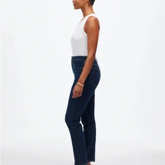 Madewell Women's Dark Blue Skinny Jeans - Picture 4 of 10